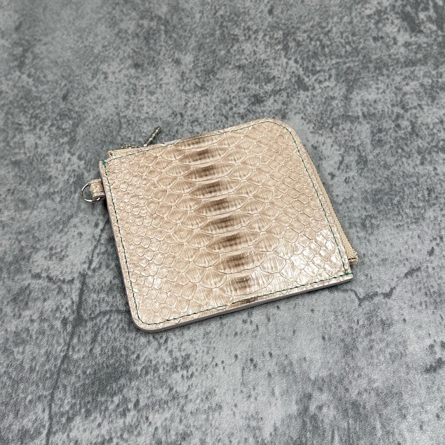 パイソン ミニ財布 8145 - BEIGE/ベージュ – Le'sac