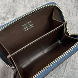 エレファント 小銭入れ 象革 本革 メンズ レディース 紺 ネイビー 品番8186