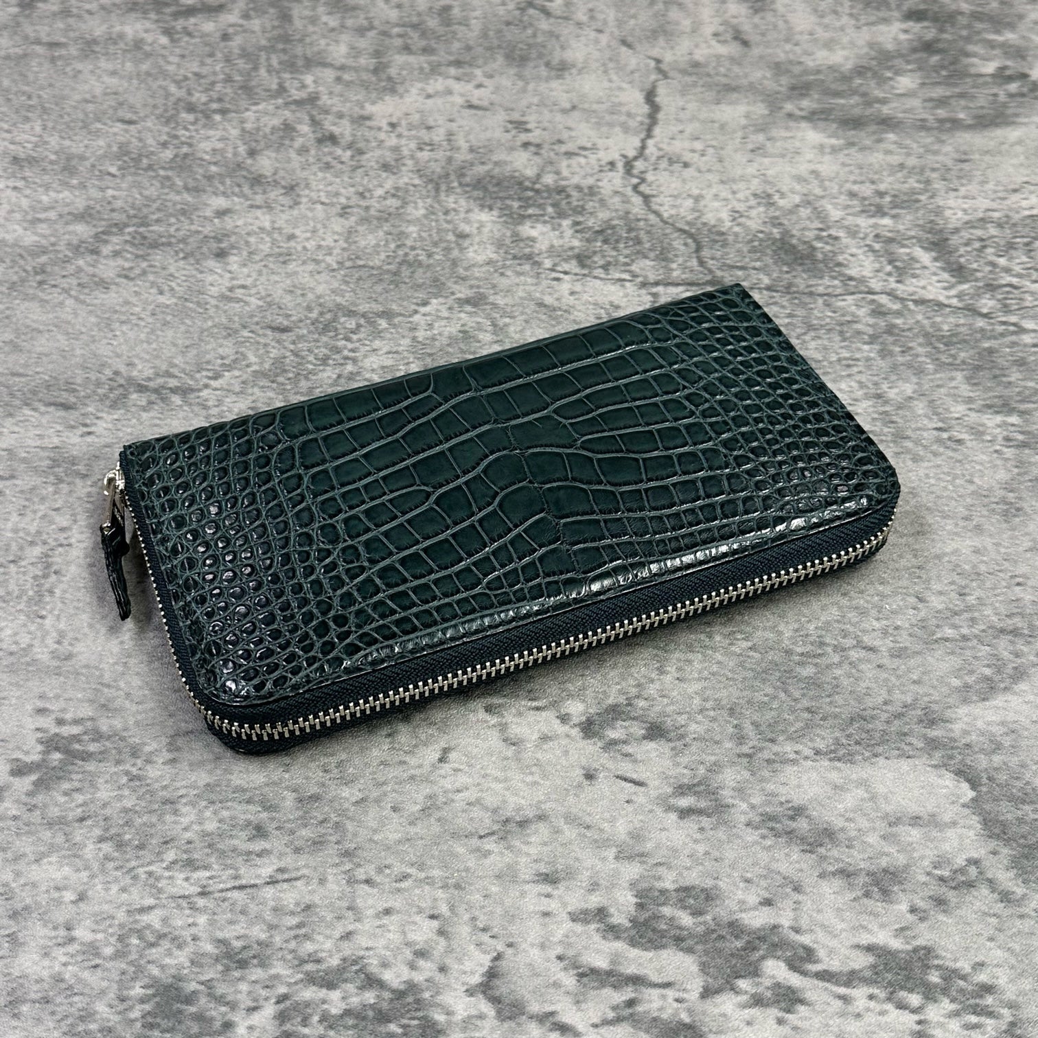 アリゲーター 長財布 8192 - GREEN/グリーン – Le'sac