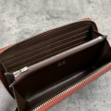 エレファント 長財布 象革 本革 メンズ レディース 茶色 アーモンド 品番8194