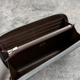 エレファント 長財布 象革 本革 メンズ レディース グレー 品番8194