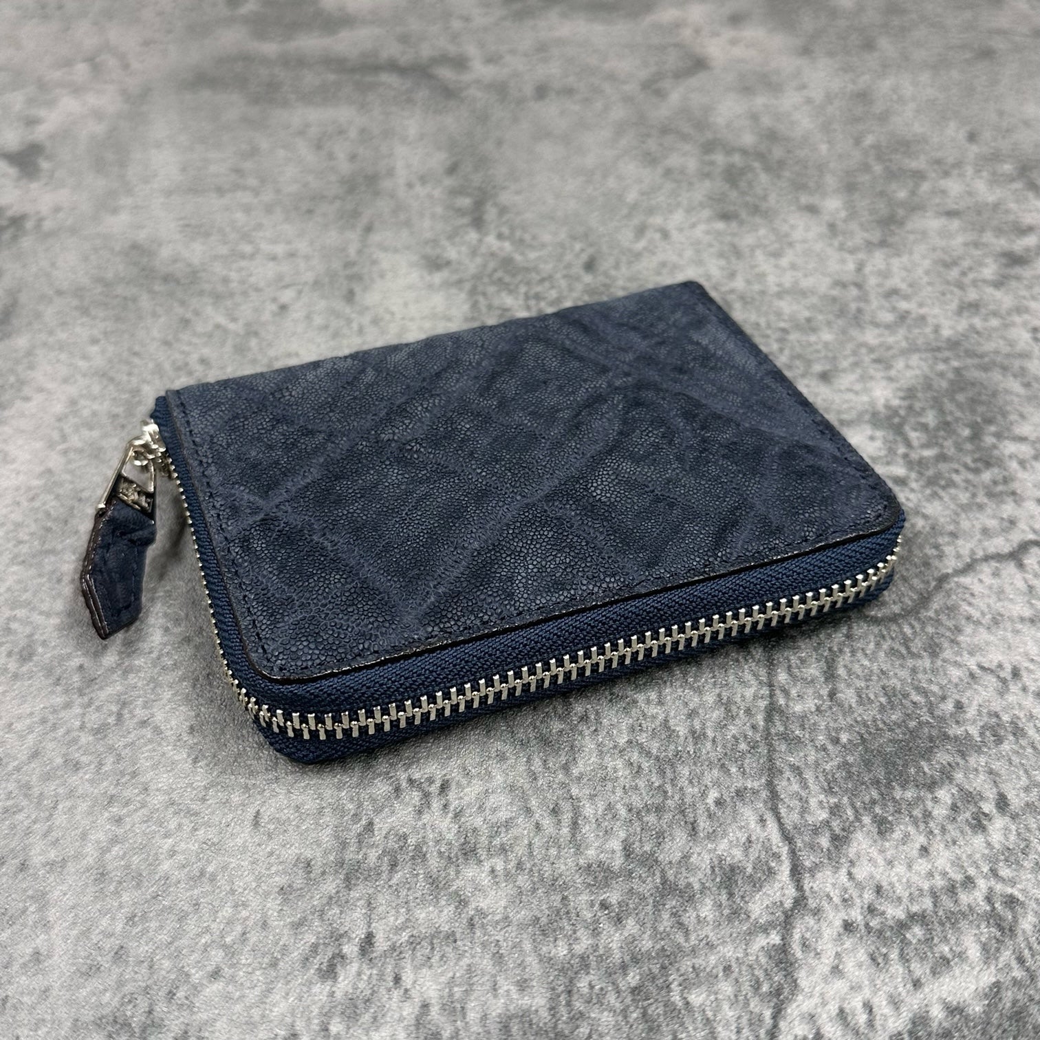 エレファント ミニ財布(ミドルウォレット) 8205 - NAVY/ネイビー – Le'sac