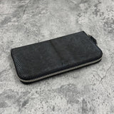リザード(吟スリ) 長財布 8212 - CHARCOAL/チャコールグレー 炭色