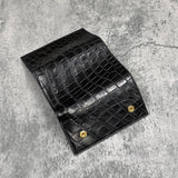 クロコダイル キーケース(4連キーウォレット) 8215 - BLACK/ブラック