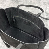 エレファント トートバッグ 象革 本革 黒 ブラック BILBAO