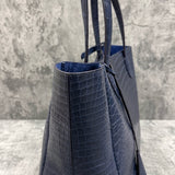 クロコダイル トートバッグ BILBAO - NAVY/ネイビー