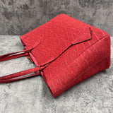 エレファント トートバッグ 象革 本革 赤 レッド BILBAO