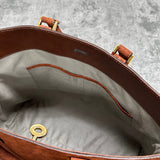 象革のトートバッグ