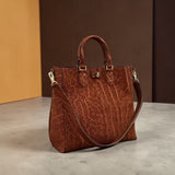 象革のトートバッグ