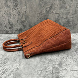 象革のトートバッグ