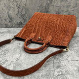 象革のトートバッグ