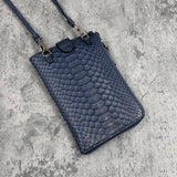 パイソン スマホショルダー CAPRI - NAVY/ネイビー