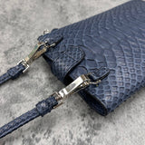 パイソン スマホショルダー CAPRI - NAVY/ネイビー