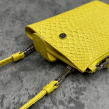 パイソン スマホショルダー CAPRI - YELLOW/イエロー