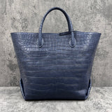 クロコダイル トートバッグ ROOTS - NAVY/ネイビー