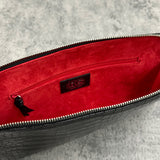 クロコダイルのクラッチバッグ