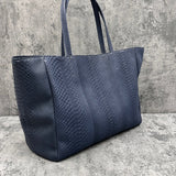 パイソン トートバッグ SPERANZA - NAVY/ネイビー