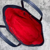 パイソン トートバッグ SPERANZA - NAVY/ネイビー