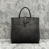 パイソンのトートバッグ