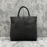 パイソンのトートバッグ