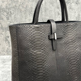 パイソンのトートバッグ