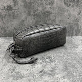 クロコダイルのセカンドバッグ