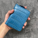 クロコダイルの二つ折り財布