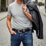 クロコダイル 25mmベルト 1814 - BLACK/ブラック