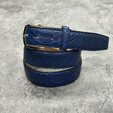 蛇革の35mmベルト