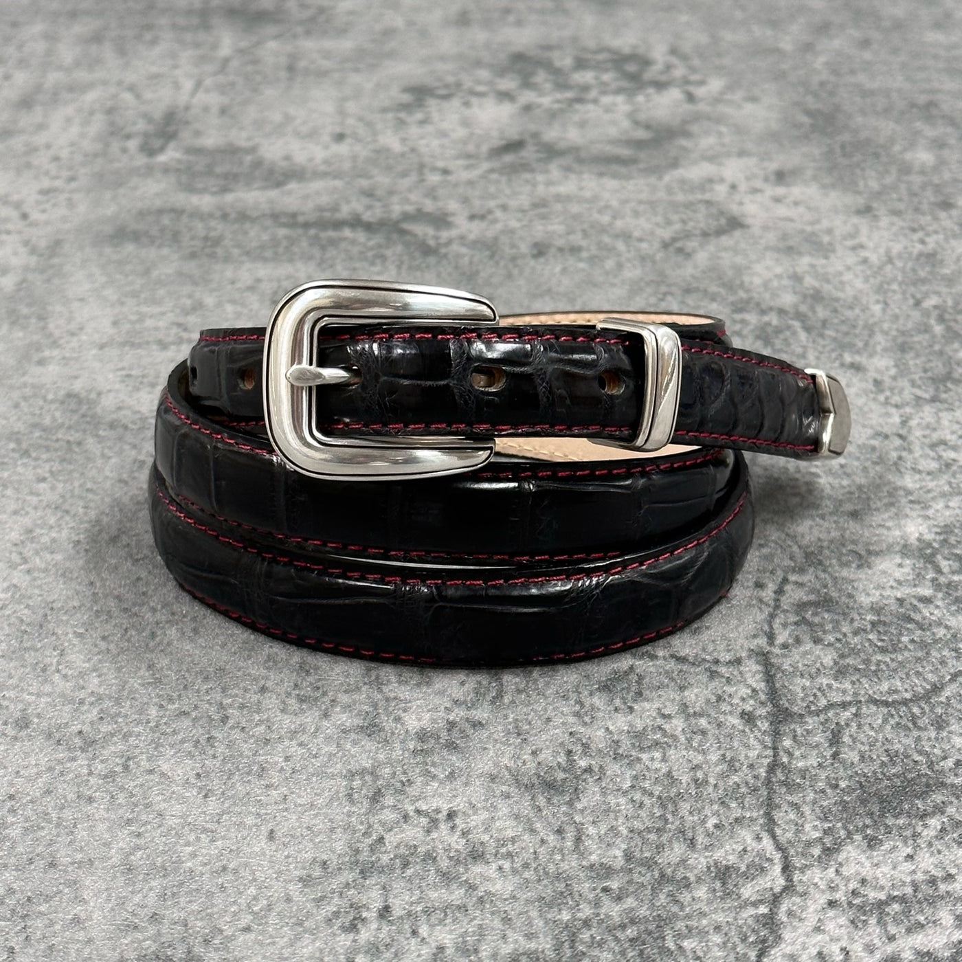 クロコダイル 20mmベルト 1811 - BLACK/ブラック – Le'sac