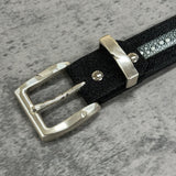 エイ革のベルト