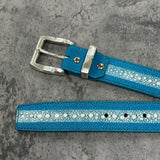 エイ革のベルト