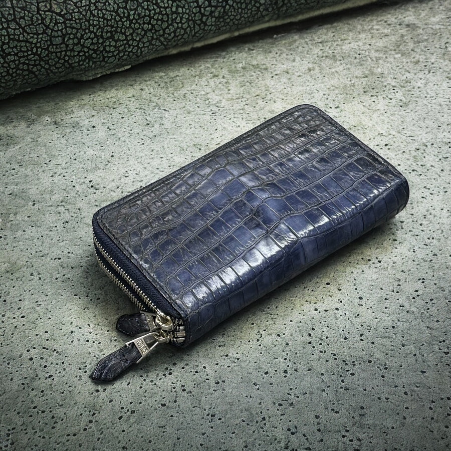レ・ザックのクロコダイル財布