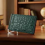 クロコダイルのマネークリップ