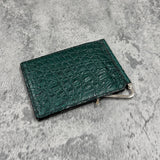 クロコダイル 札ばさみ 8178 - BRILLIANT GREEN/ブリリアントグリーン