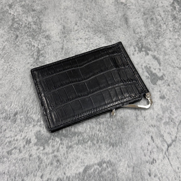 クロコダイル 札ばさみ 8178 - BLACK/ブラック