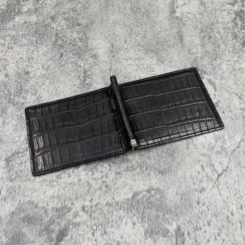 クロコダイル 札ばさみ 8178 - BLACK/ブラック