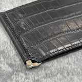 クロコダイル 札ばさみ 8178 - BLACK/ブラック