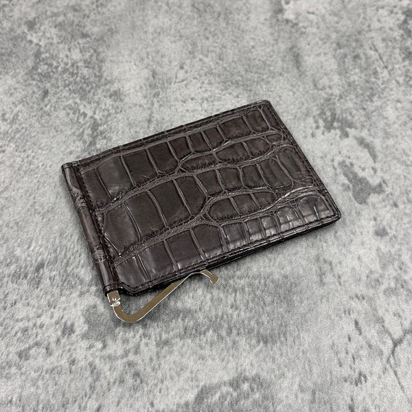 クロコダイル 札ばさみ 8178 - GREY/グレー