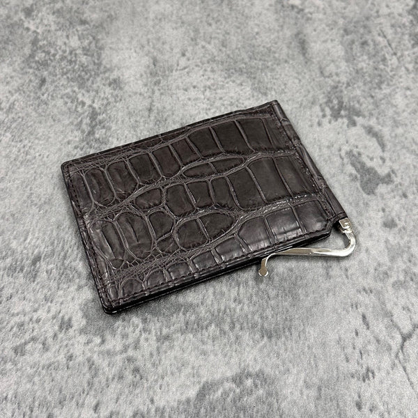 クロコダイル 札ばさみ 8178 - GREY/グレー