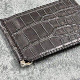 クロコダイル 札ばさみ 8178 - GREY/グレー