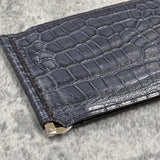 クロコダイル 札ばさみ 8178 - NAVY/ネイビー