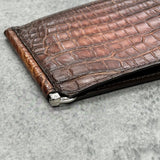 手染めのマネークリップ