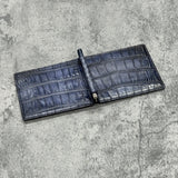 手染めのマネークリップ