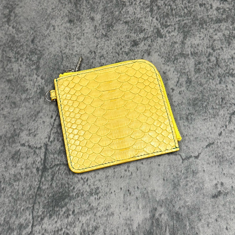 パイソン ミニ財布 8145 - YELLOW/イエロー