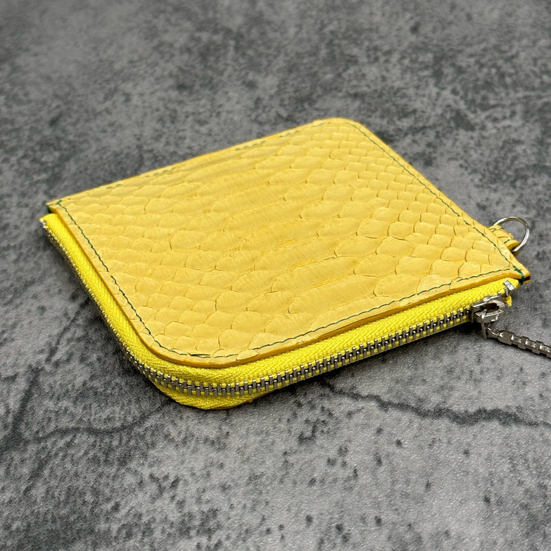 パイソン ミニ財布 8145 - YELLOW/イエロー