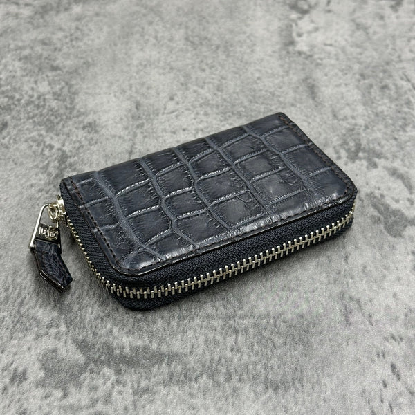 クロコ小銭入れのトゥルーブルー