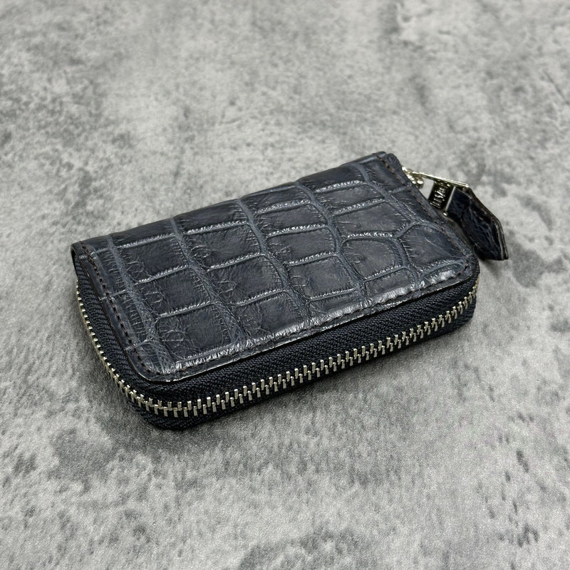 クロコ小銭入れのトゥルーブルー