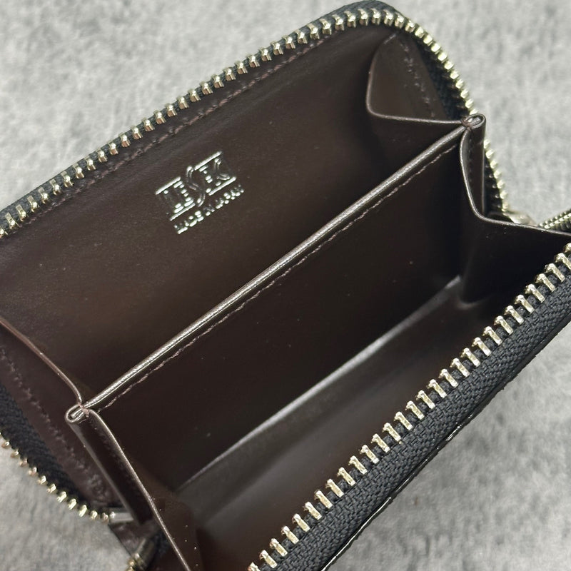 美品✨香鳥屋 エレファントレザー 象革 チェーンバッグ 大きめ長財布 ミニクラッチバッグ 象皮 エレファント レザー 象革 国産