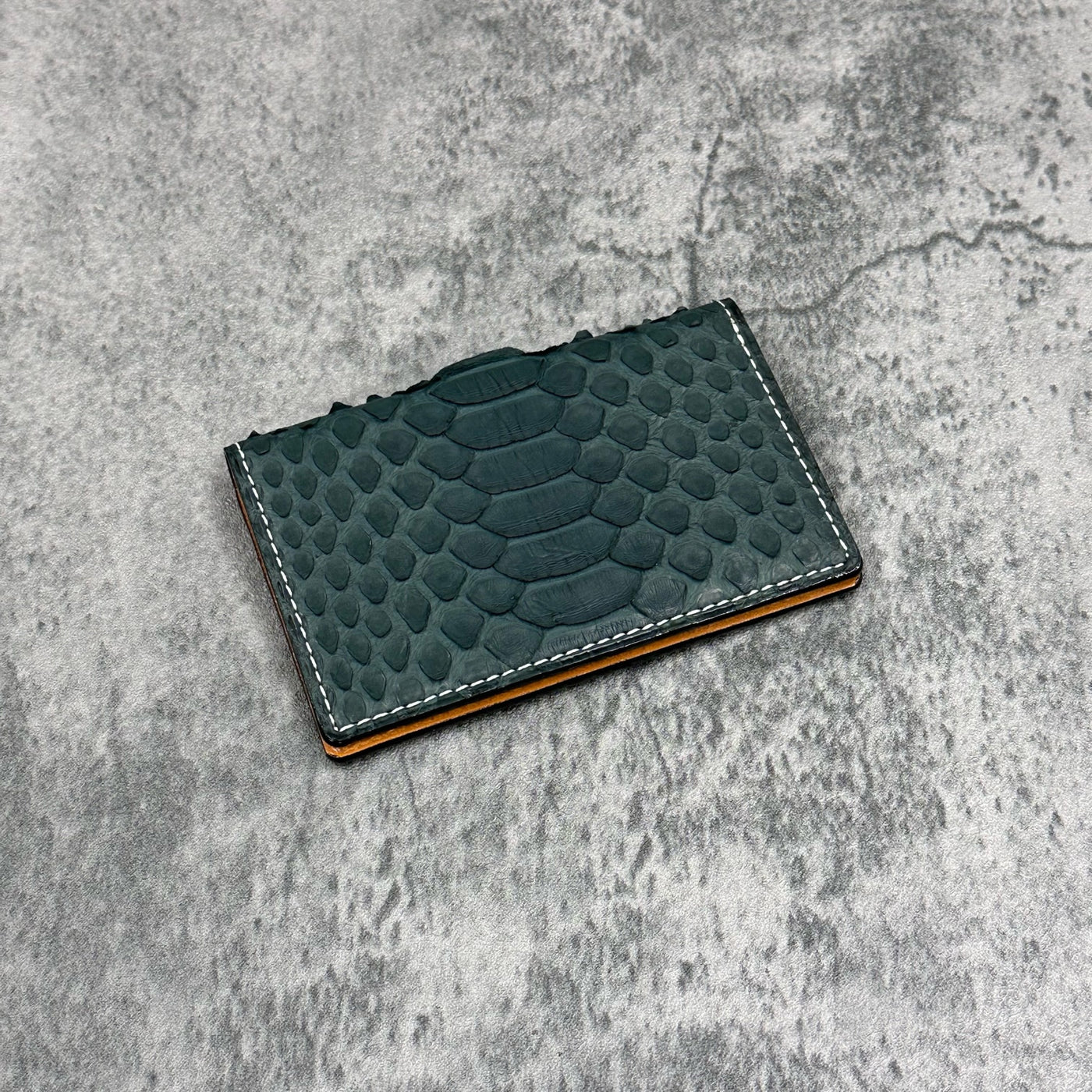 パイソン カード入れ(名刺入れ) 8191 - GREEN/グリーン – Le'sac